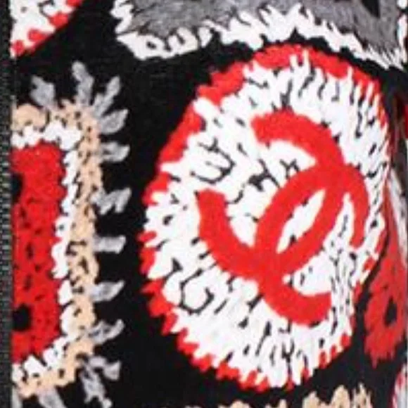 Chanel Collectors Item Patchwork Velvet Zip Up, 100%Authentic, $3,400.00MSRP - Picture 3 of 7